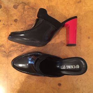 Opening Ceremony Black and Red Mules